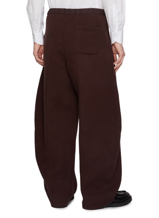 背面 - 点击放大 - SACAI - Belted Curved Leg Cotton Cashmere Pants