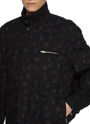  - SACAI - Floral Print Cotton Jacket