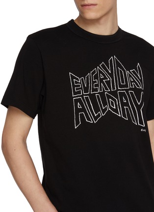  - SACAI - 印花 T 恤