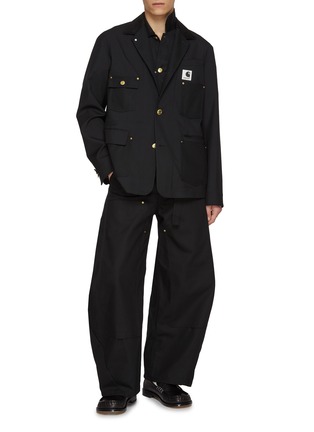 模特儿示范图 - 点击放大 - SACAI - X CARHARTT WIP 单排扣西装外套