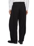 背面 - 点击放大 - SACAI - Belted Pleated Curved Leg Wool Blend Pants