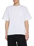 首图 - 点击放大 - SACAI - Hybrid Panelled Denim Pocket Cotton T-Shirt