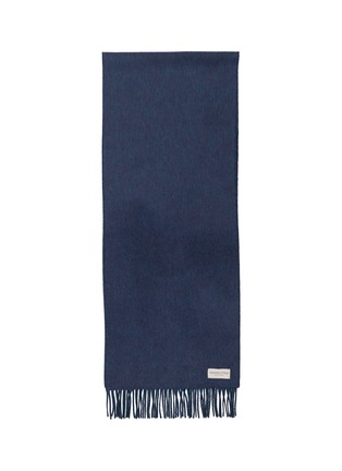 细节 - 点击放大 - JOHNSTONS OF ELGIN - Contrast Reversible Cashmere Scarf