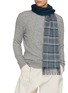 模特儿示范图 - 点击放大 - JOHNSTONS OF ELGIN - Reversible Cashmere Scarf
