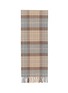 首图 - 点击放大 - JOHNSTONS OF ELGIN - Tartan Wide Cashmere Scarf