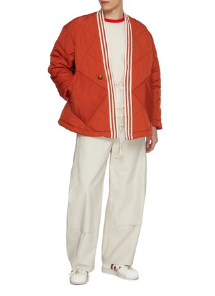 模特儿示范图 - 点击放大 - ADIDAS - X CLOT V 领夹克