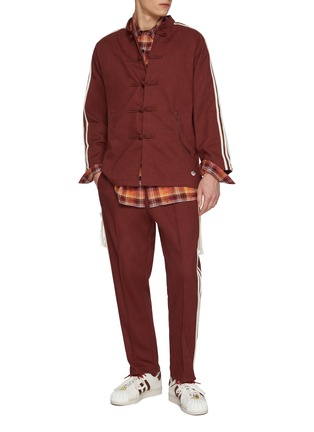 模特儿示范图 - 点击放大 - ADIDAS - X CLOT 运动长裤