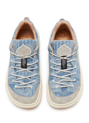 模特儿示范图 - 点击放大 - FLOWER MOUNTAIN - 中性款 FAMI 系带运动鞋