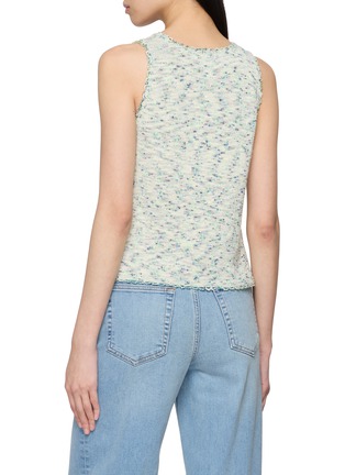 背面 - 点击放大 - CRUSH COLLECTION - 方领排扣肌理背心