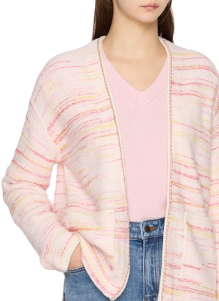  - CRUSH COLLECTION - 渐变杂色针织开衫