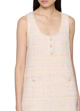  - CRUSH COLLECTION - 格纹粗花呢连衣裙