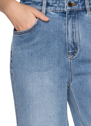  - CRUSH COLLECTION - Mid Rise Medium Wash Jeans