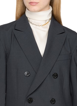 模特儿示范图 - 点击放大 - SACAI - Scarf Necklace
