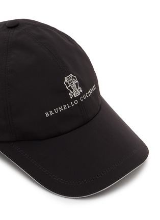 细节 - 点击放大 - BRUNELLO CUCINELLI - Logo Embroidery Baseball Cap