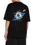 背面 - 点击放大 - JUUN.J - Koichi Yairi Planet Print Cotton T-Shirt