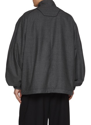 背面 - 点击放大 - JUUN.J - Back Vent Logo Wool Track Jacket