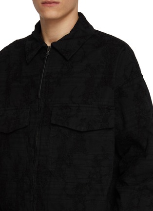  - THE VIRIDI-ANNE - Embroidered Stripe Jacket