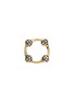细节 - 点击放大 - SARAH EISMAN STUDIO - Chain Large Lith 18K Gold Diamond Ring — US 7