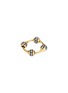 首图 - 点击放大 - SARAH EISMAN STUDIO - Chain Large Lith 18K Gold Diamond Ring — US 7