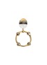 首图 - 点击放大 - SARAH EISMAN STUDIO - Pod Lith 18K Gold Diamond Moonstone Smoky Quartz Drop Ring — US 7
