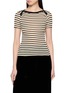 首图 - 点击放大 - LA FETICHE - Jaja Striped Short Sleeve Cotton Top