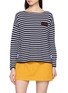 首图 - 点击放大 - LA FETICHE - Leo Striped Cotton Wool Sweater
