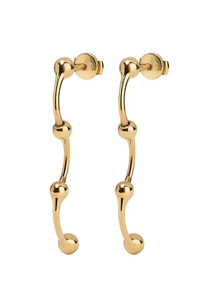 细节 - 点击放大 - SARAH EISMAN STUDIO - Chain Lith 18K Gold Earrings