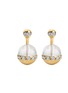 首图 - 点击放大 - SARAH EISMAN STUDIO - Sphere Lith 18K Gold Diamond Ruby Sapphire Tsavorite Garnet Drop Earrings