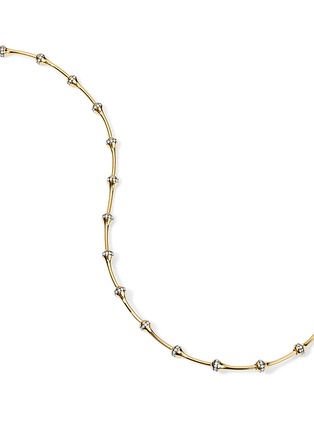  - SARAH EISMAN STUDIO - Chain Lith 18K Gold Diamond Necklace