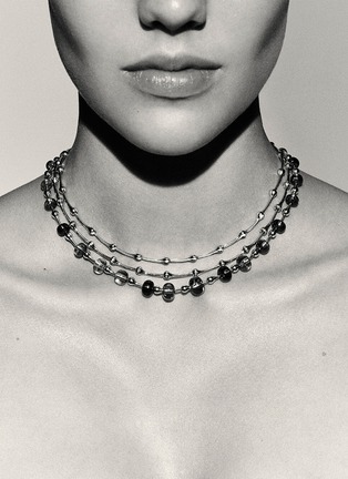  - SARAH EISMAN STUDIO - Chain Lith 18K Gold Diamond Necklace