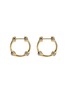 细节 - 点击放大 - SARAH EISMAN STUDIO - Chain Lith 18K Gold Diamond Earrings