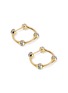  - SARAH EISMAN STUDIO - Chain Lith 18K Gold Diamond Earrings
