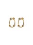 首图 - 点击放大 - SARAH EISMAN STUDIO - Chain Lith 18K Gold Diamond Earrings