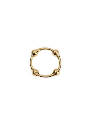 细节 - 点击放大 - SARAH EISMAN STUDIO - Chain Lith 18K Gold Ring — US 7