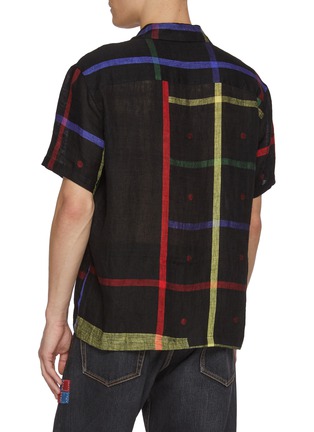 背面 - 点击放大 - KHOKI - Linen Jamdani Embroidered Shirt