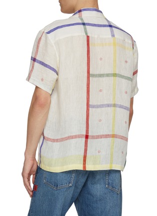 背面 - 点击放大 - KHOKI - Linen Jamdani Embroidered Shirt