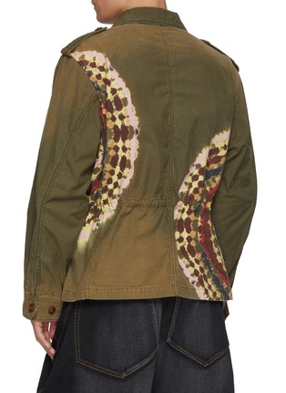 背面 - 点击放大 - KHOKI - Circular Tie Dyed Cotton Jacket