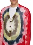  - KHOKI - Circular Tie Dyed Washi Cotton Cardigan