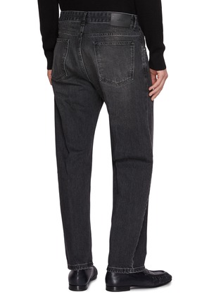 背面 - 点击放大 - STUDIO NICHOLSON - X Aaron Levine Windslow Creased Regen Cotton Denim Pants