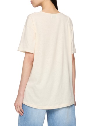 背面 - 点击放大 - R2W PRIVATE LABEL - Mano Scoop Neckline T-Shirt