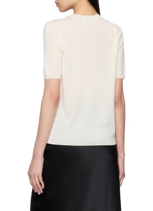 背面 - 点击放大 - R2W PRIVATE LABEL - Rex Half Sleeve Knit T-Shirt