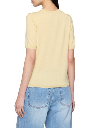 背面 - 点击放大 - R2W PRIVATE LABEL - Rex Half Sleeve Knit T-Shirt