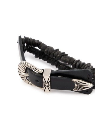 细节 - 点击放大 - TOGA VIRILIS ACCESSORIES - Double Beads Bangle