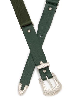 细节 - 点击放大 - TOGA VIRILIS ACCESSORIES - Nylon Buckle Belt