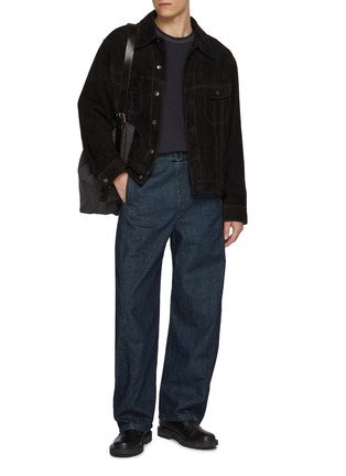 模特儿示范图 - 点击放大 - LEMAIRE - 混棉圆领 T 恤