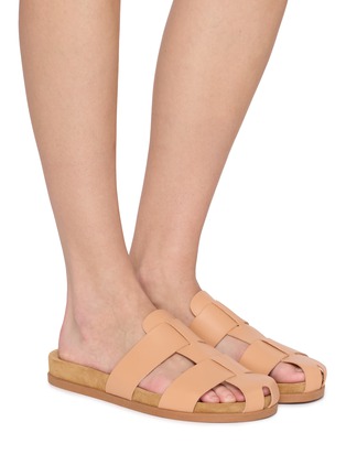 模特儿示范图 - 点击放大 - ANCIENT GREEK SANDALS - Skafi Leather Sandal