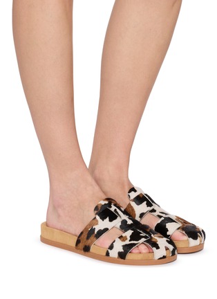 模特儿示范图 - 点击放大 - ANCIENT GREEK SANDALS - Skafi Leather Sandal