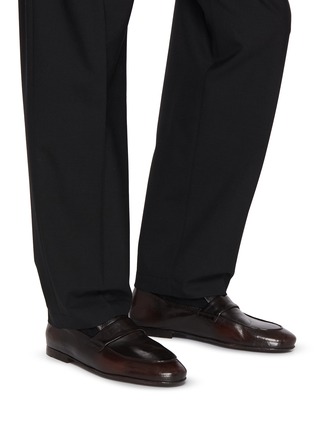 模特儿示范图 - 点击放大 - OFFICINE CREATIVE - Airto Dd 001 Leather Loafers