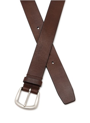 细节 - 点击放大 - OFFICINE CREATIVE ACCESSORIES - OC Strip 083 Leather Belt
