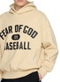  - FEAR OF GOD - 棒球印花抓绒连帽卫衣